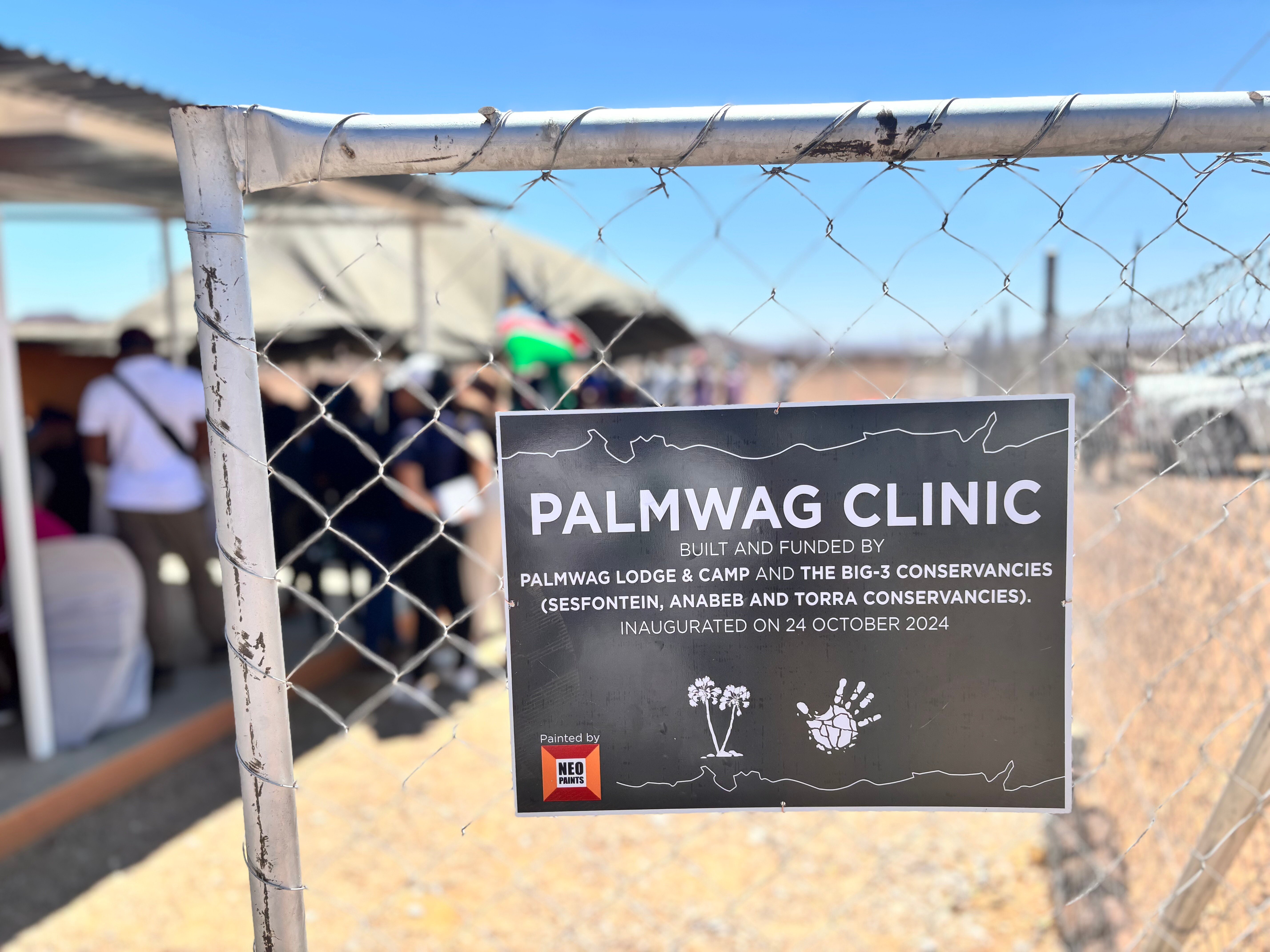 Palmwag clinc in northern Damaraland, Namibia